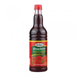 Grace Strawberry Flavored Syrup
